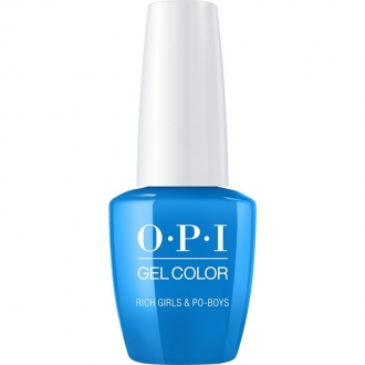 gellak blauw, gel nagellak, semi permanente lak, GelColor, LED lamp, UV lamp, Nagels, Trends kleuren, OPI Professional